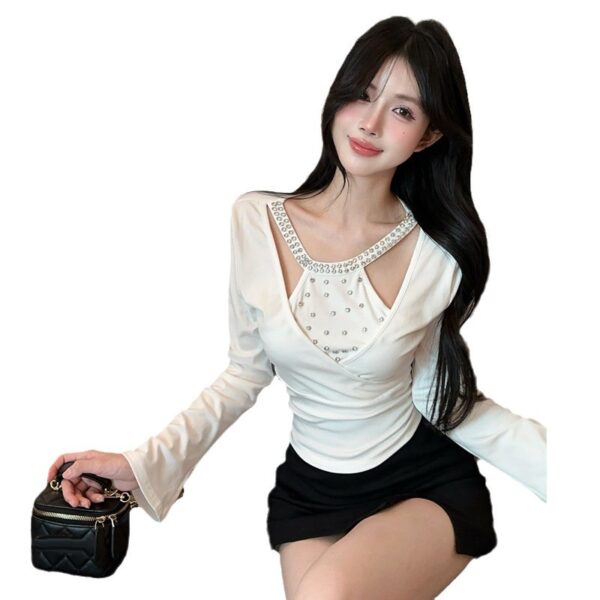 splicing hot diamond pure desire style X-shaped  | 1070 - Image 5