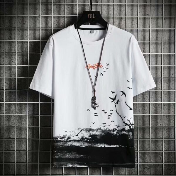 Short-sleeved men's thin and simple | 1087 - Image 3