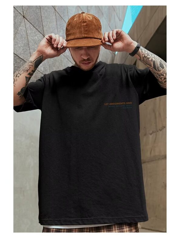 Oversize American trend brand fat men's clothing | 1090 - Image 4