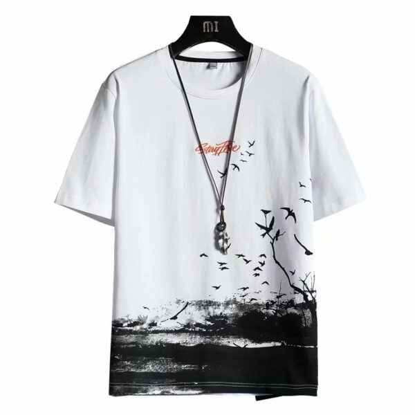 Short-sleeved men's thin and simple | 1087 - Image 5