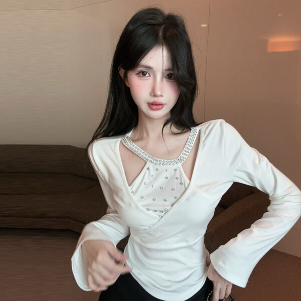 splicing hot diamond pure desire style X-shaped  | 1070 - Image 3