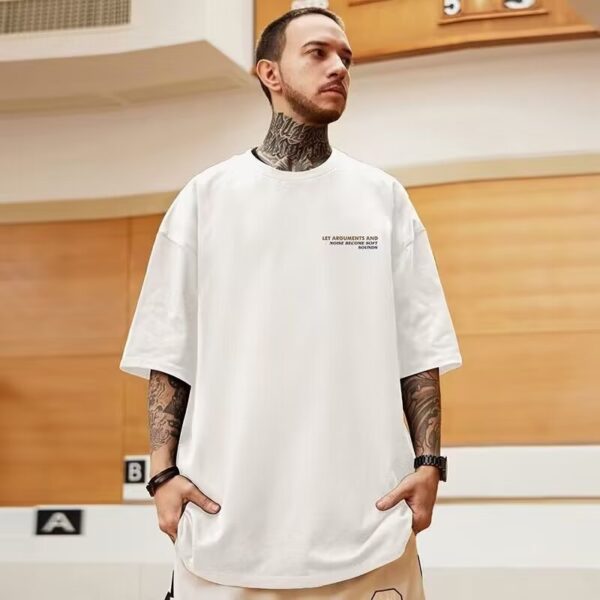 Oversize American trend brand fat men's clothing | 1090 - Image 2