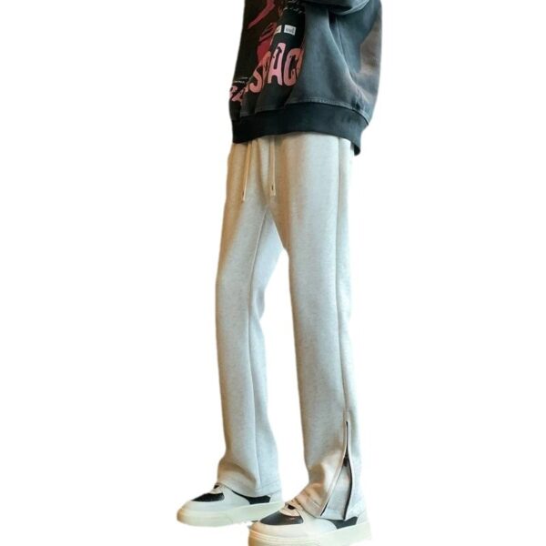 trendy brand slim sports straight pants | 1125 - Image 5
