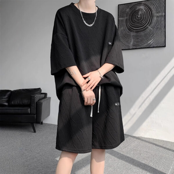 Summer fashion casual sports boys cool handsome outfit  | 1106 - Image 3