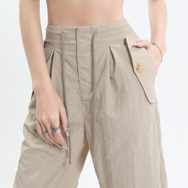 autumn outdoor legging sweatpants American small women's clothing trend | 7009 - Image 4