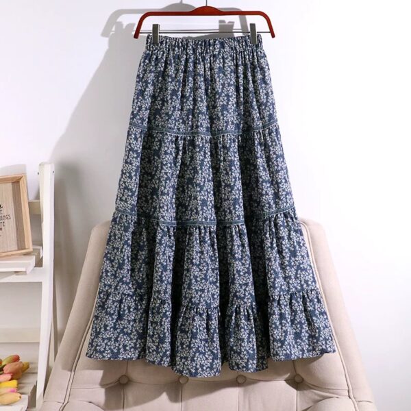 new floral skirt  | 1128 - Image 3