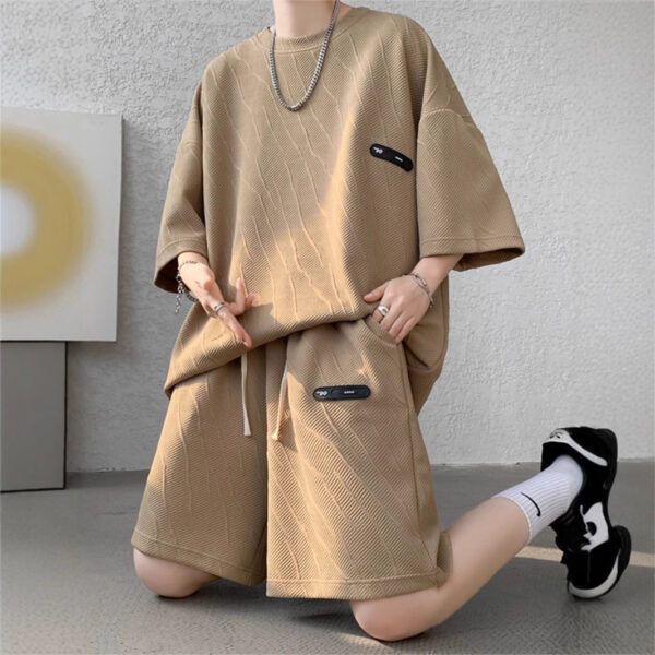 Summer fashion casual sports boys cool handsome outfit  | 1106 - Image 4