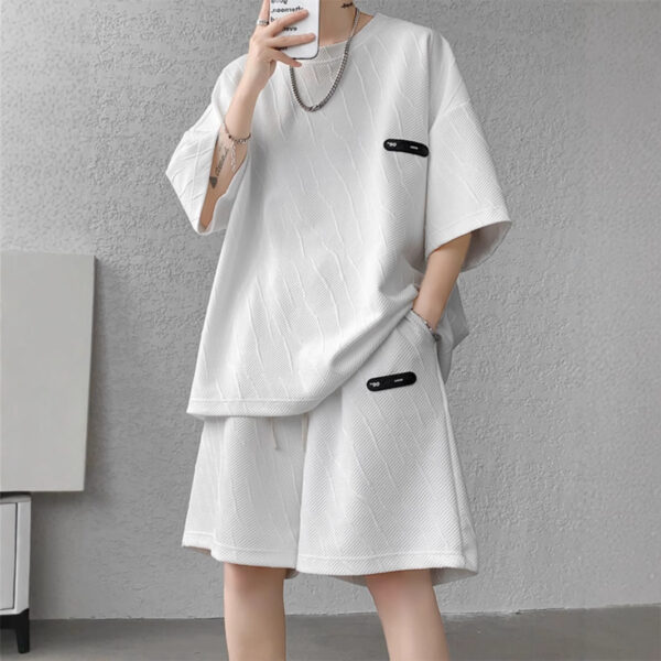 Summer fashion casual sports boys cool handsome outfit  | 1106 - Image 2