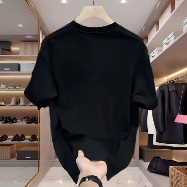new light luxury men's T-shirt  | 1093 - Image 4