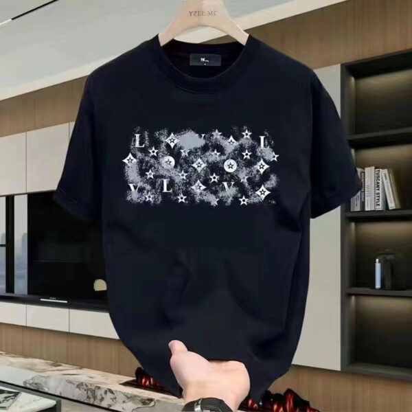 new light luxury men's T-shirt  | 1093 - Image 3