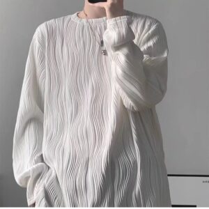 loose spring and autumn high street ins Hong Kong style clothes | 1100