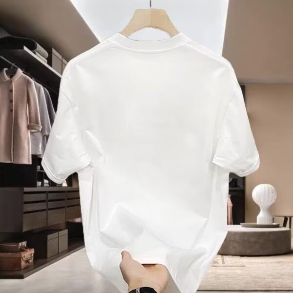 new light luxury men's T-shirt  | 1093 - Image 2