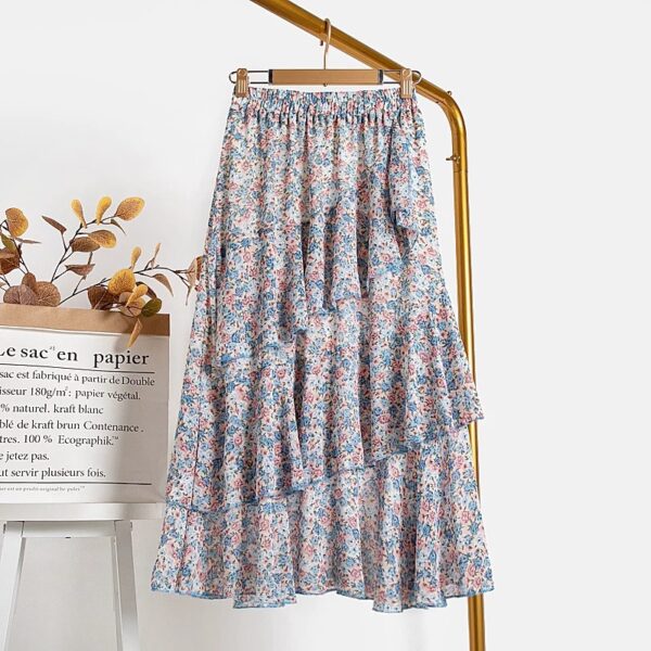 new floral skirt  | 1128 - Image 4