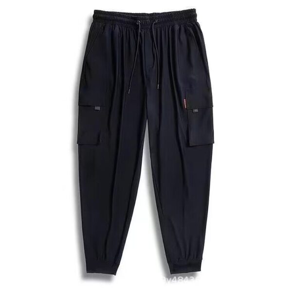 loose drawstring sports sweatpants | 1113 - Image 4