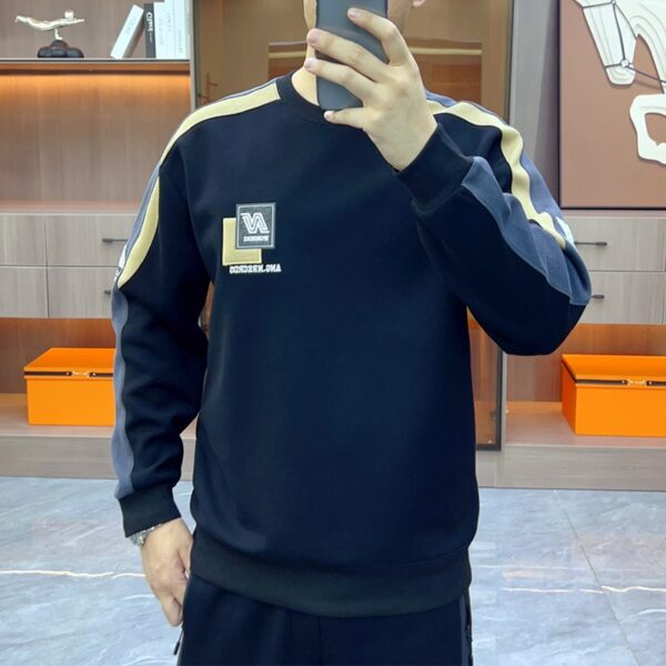 Crew neck sweatshirt men's | 1161 - Image 5