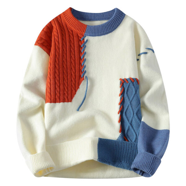 knitted sweater sheep youth autumn and winter warm base sweater | 1163 - Image 5