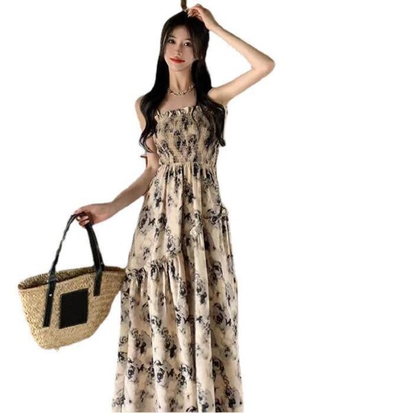 Temperament stunning suspender long skirt | 1195 - Image 5
