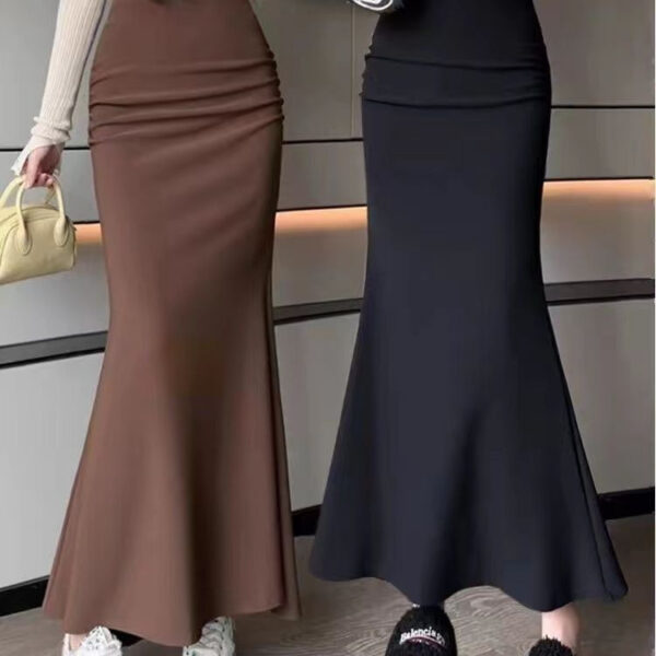 Korean style fashionable and stylish all-match hip skirts | 1196